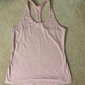 Nike Women's Light Pink Racerback Tank Top
